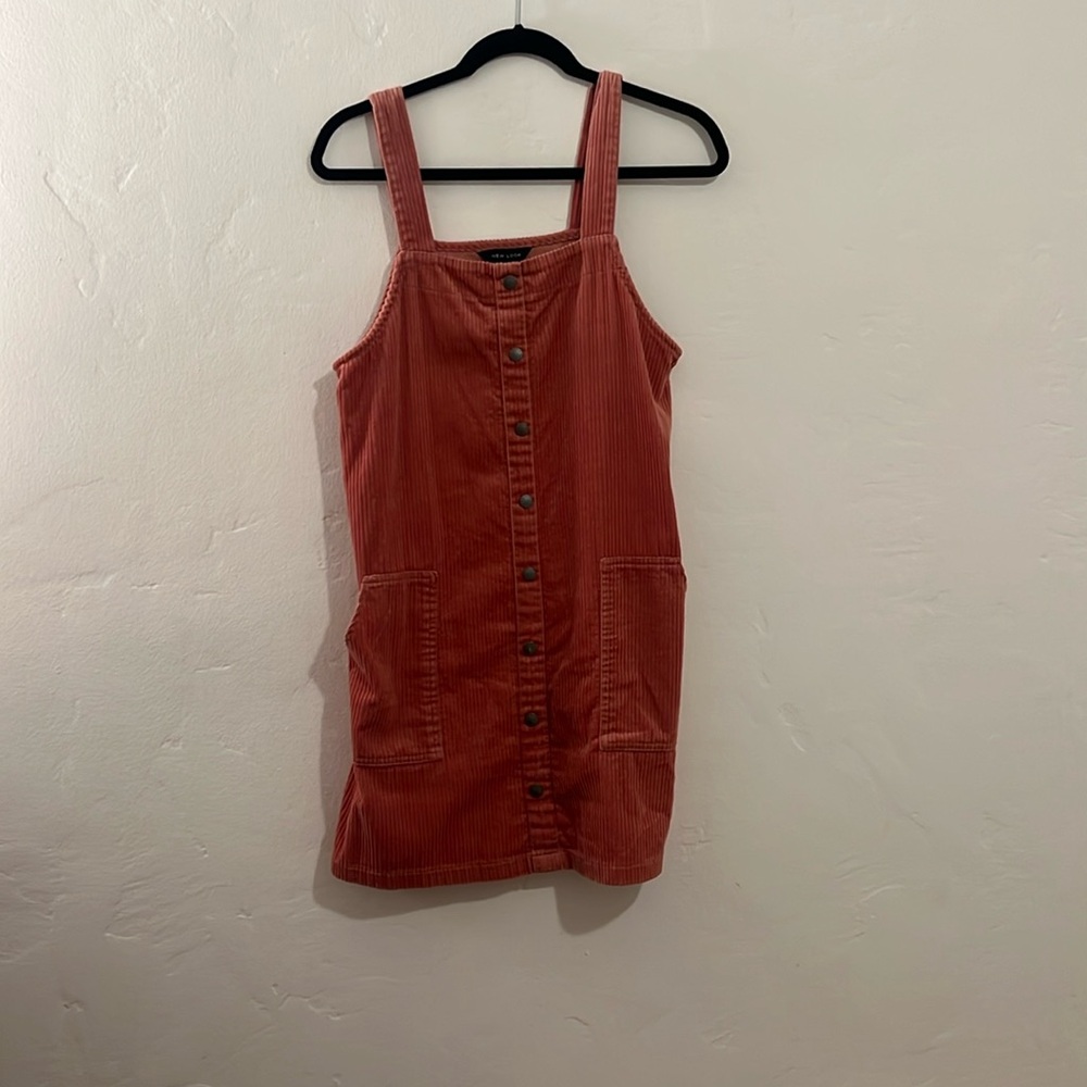 New Look pick overall dress
